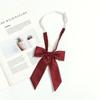 Pajarita Roja Estilo JK Japonés Accesorios de Ropa Estilo Academia Femenina Nudo de Lazo Decoración de Camisa de Uniforme Marinero Flor de Cuello para Mujer Tendencia
