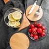 Frasco de Almacenamiento de Granos de Vidrio de Borosilicato Alto para el Hogar Apilable de Múltiples Capas Frasco de Almacenamiento Sellado de Alimentos Bowl Salah