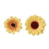 Flor Artificial Girasol Hecho a Mano Pasador para el Cabello Clip para Flequillo Vacaciones en la Costa Clip Lateral Estilo Mori Accesorios para el Cabello para Fotos en la Playa