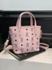 Bolso de Hombro Cruzado de Moda Estampado Lujo Ligero 2026 Nuevo de Moda Casual Simple para Mujer Bolso Cubo
