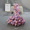 Arreglos florales para fiestas de cumpleaños, flores de mesa tipo cascada, guirnaldas de flores colgantes, exhibiciones decorativas para ventanas, arreglos florales colgantes, flores para decoración de bodas y compromisos