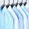 Camisa de manga larga para hombre de otoño engordante aumento ropa formal de negocios mono profesional camisa blanca de manga larga talla para hombre gordo pulgada