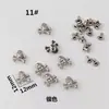 Rebites de Caveira DIY Rebites de Cabeça de Fantasma Liga Metálica Rebites Punk Roupas Bolsas Alças Sapatos Acessórios Material