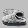 Chinelos de algodão femininos para outono e inverno, quentes, com sola grossa, antiderrapantes, para uso doméstico, chinelos de pelúcia para interior, chinelos de casal, chinelos de inverno masculinos