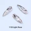 Dongzhou Gota d'Água de Cristal Base Pontiaguda Strass Acessórios para Joias DIY Pingente de Colar Strass de Vidro Super Brilhante Strass K9