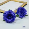 Flores Artificiales Pequeñas Estilo Europeo Rosas 7cm Flor de Rosa Rizada Flor de Pared Guirnalda de Enredadera Decoración Colgante para Centro Comercial Accesorios para Arreglos de Banquetes de Boda