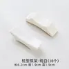 Soporte de Palillos de Cerámica de Doble Propósito para Sostener Palillos y Cucharas Públicos, Reposapalillos de Hotel, Vajilla de Restaurante, Blanco Puro con Borde Dorado, Logo Personalizado