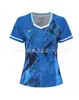 Nueva Camiseta de Bádminton Victory para Hombres y Mujeres, Camiseta de Entrenamiento de Competición de Manga Corta, Camiseta Transpirable de Secado Rápido para Niños con Estampado