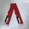 Lenço Bandeira de Torcida para Evento de Futebol com Franjas Colete de Time Suprimentos para Fãs Poliéster Vermelho