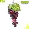 Simulação de frutas simulação de uva corda teto interior decoração plástico PVC com frost uva falsa fruta modelo adereços