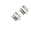 Enchufe DC-005 Enchufe de Alimentación DC Enchufe de Corriente Continua Enchufe DC DC005 Blanco