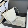Verano 2025 Nuevo Bolso de Cubo Tejido Simple Moda Coreana Ins Bolso de Hombro Niche para Mujer para Viajes