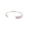 Pulsera abierta de lujo de alta gama con incrustaciones de diamantes de estilo europeo y americano, tendencia de personalidad de nicho, pulsera Joker, joyería transfronteriza al por mayor