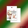 Nueva Tarjeta de Felicitación Pequeña de Navidad Floristería Inglesa Etiqueta de Recuerdo Decoración Palabras de Bendición Escritas a Mano Personalización
