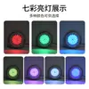 Lámpara LED para piscina exterior impermeable, sellado completo, acero inoxidable, para colgar en la pared, 12V, control remoto inalámbrico a color, lámpara submarina