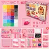Set de Cuentas de 264 Colores Kit Creativo de Materiales para Arte con Cuentas DIY con Juego Completo de Herramientas Cuentas de Fusión 3D de 2.6 mm