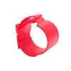 Abrazadera de tubo de aire acondicionado central código colgante blanco instalación varilla de tornillo de 8 cm abrazadera de aire fresco ancho código especial doble para tubería de aire fresco accesorio especial