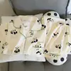 Pijamas de manga larga de primavera y otoño para mujer, de algodón con nubes y tela arrugada, estilo princesa dulce, estilo japonés, ropa fresca para el hogar.