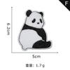 Novo Personagem de Desenho Animado Panda Yuanda Patch de Tecido Bordado para Computador Patch de Tecido Bordado Acessórios de Vestuário Patch DIY