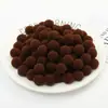 3cm 10 Piezas Por Paquete Bolas Blancas de Pelo de Alta Elasticidad Bolas de Pelo Pequeñas Coloridas de Poliéster Accesorios de Bolas de Felpa de Poliéster para Manualidades