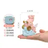 Estilo Chinês Estilo Tang Cavalo Gordo de Resina Pequenos Enfeites Decorações de Mesa Artesanato Cultural e Criativo de Viagem Enfeites Cavalo Gordo Pequeno Presentes Comemorativos