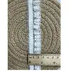 Renda Elástica de 2,5cm + Renda de Lã Tecida Acessórios para Vestuário Atacado Em Estoque Acessórios de Renda de Algodão Renda para Roupas