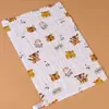 Toalla para Bebé Recién Nacido al por Mayor Algodón Puro Gasa de 6 Capas Toalla Cuadrada para Bebé Toalla Infantil Clase A Suave y Absorbente