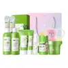 Set de Cuidado de la Piel Combinado Serie Té Verde Laikoufenyi Transfronterizo Hidratante y Humectante Set de Cosméticos Fda