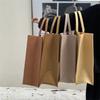 Bolso Tote de Moda de Gran Capacidad Bolso Tote de Fieltro Bolso de Compras para Viajeros Bolso de Regalo Publicitario Bolso de Mano Almacenamiento para Procesamiento
