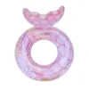 Flotador de natación transfronterizo para adultos, engrosado, de celebridad de internet, colorido, de sirena, para axilas, anillo inflable grande con lentejuelas, flotador de natación para agua