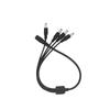 Cable de alimentación de CC de 12 V para cámara de monitoreo, cable de extensión para ventilador, 1, 2, 3, 1, 4, 5 macho a hembra de 5,5 x 2,1 mm