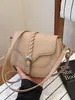 Bolso pequeño vintage 2026 nueva moda bolso de hombro de alta gama para debajo del brazo elegante versátil bandolera tipo silla de montar