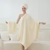 Set de Toalla Gruesa de Coralina Transfronteriza, Toalla de Baño y Gorro Secador de Cabello para Adultos, Coralina Absorbente para Uso en Casa, Aspirable