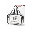 Bolsa Cosmética Transparente Portátil de Viaje Neceser Bolsa Portátil de Almacenamiento de Maquillaje para Mujer Bolsa de Baño LOGOTIPO Imprimible