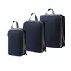 Conjunto de Compressão para Armazenamento de Viagem com 7 Peças para Roupas Sapatos Higiene Pessoal Cosméticos Sacos de Armazenamento Sacos Impermeáveis Armazenamento Portátil