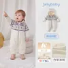 Body de Bebé Jielibeibi Invierno Nuevo Estilo Acolchado Calidez Para Bebés Pequeños Ropa para Gatear Ropa Gruesa para Bebé