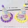 Sombrero de Primer Cumpleaños para Niña, Decoración de Pastel para Fiesta Infantil, Montaje de Escena, Accesorios para la Cabeza, Accesorios para Fotos, Moderno
