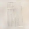 Tela para Churrasqueira, Malha Quadrada Pequena de Arame de Aço, Rede Grande para Grelha, Folha de Malha para Churrasqueira, Formato Retangular