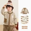 Kaka Panda Roupas Infantis Suéter Cardigan Infantil Roupa Externa para Meninas Top de Outono para Meninos Roupas de Outono para Bebê Roupas de Bebê