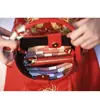 Bolsa Pequeña 2026 Nuevo Modelo Nupcial de Gama Alta Nicho Bolsa de Boda de Mano Roja Gran Capacidad Bolsa de Boda