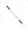 Caneta de Silicone para Nail Art Ponta Dupla Boca Chanfrada Modelagem Pontilhado Decalque Relevo Bastão Caneta de Nail Art Ferramenta Criativa para Nail Art