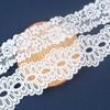 3 cm ondulado laço branco elástico laço requintado lingerie acessórios de renda fábrica em estoque