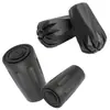 Accesorios para Bastones de Trekking, Almohadillas Antideslizantes para Pies, Cubiertas de Goma, Cubiertas de Punta Resistentes al Desgaste para Bastones de Trekking, Cubiertas Protectoras para Pies, Puntas y Tapones Universales para Bastones