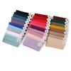 Bufanda larga de algodón mercerizado de tamaño pequeño transfronterizo con hebilla magnética fuerte, conjunto de combinación de colores para mujer, bufanda de 28 colores