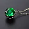 12 esferas de cristal luminosas de constelaciones, joyería colgante, colgante para estudiante, accesorios de la suerte, regalo, suministro al por mayor, comercio exterior