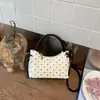 Bolsa de Mão Estilosa de Verão para Mulheres 2026 Nova Tendência Moda Coreana Bolsa Saco de Bolinhas Versátil Bolsa Transversal