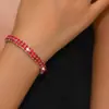 2025 Nuevo Nuevo Estilo Chino Retro Pulsera de Perlas y Cristal para Mujer Nicho Casual Pulsera Más Fácil de Combinar Pulsera