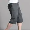 Colección de Verano 26 Años de Shorts de Algodón para Hombre de Mediana Edad, Delgados Casuales de Playa Sueltos Talla Grande de Longitud Media para Papá, Venta al por Mayor Disponible