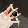 Adecuado para Huawei Gt7 Pulsera Flor Dorada Correa de Metal para Reloj Watch6 Pulsera de Diamantes de Moda y Versátil para Mujer