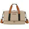 Bolsa de Viaje Multifuncional para Distancias Cortas, Separación Seco/Húmedo, Gran Capacidad, Bolsa para Zapatos y Equipaje, Resistente a Salpicaduras, Bolsa Deportiva para Fitness